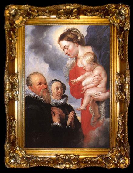 framed  RUBENS, Pieter Pauwel Virgin and Child af, ta009-2